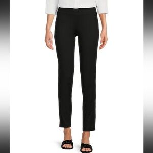 *J MCLAUGHLIN* Black Stretch Leggings w/ Zipper Pocket Size Large